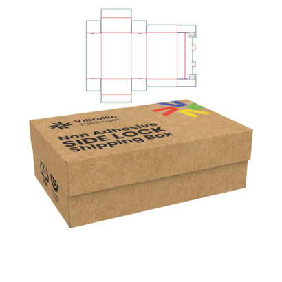 Non Adhesive Side Lock Shipping Box