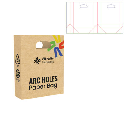 Arc Hole Paper Bag
