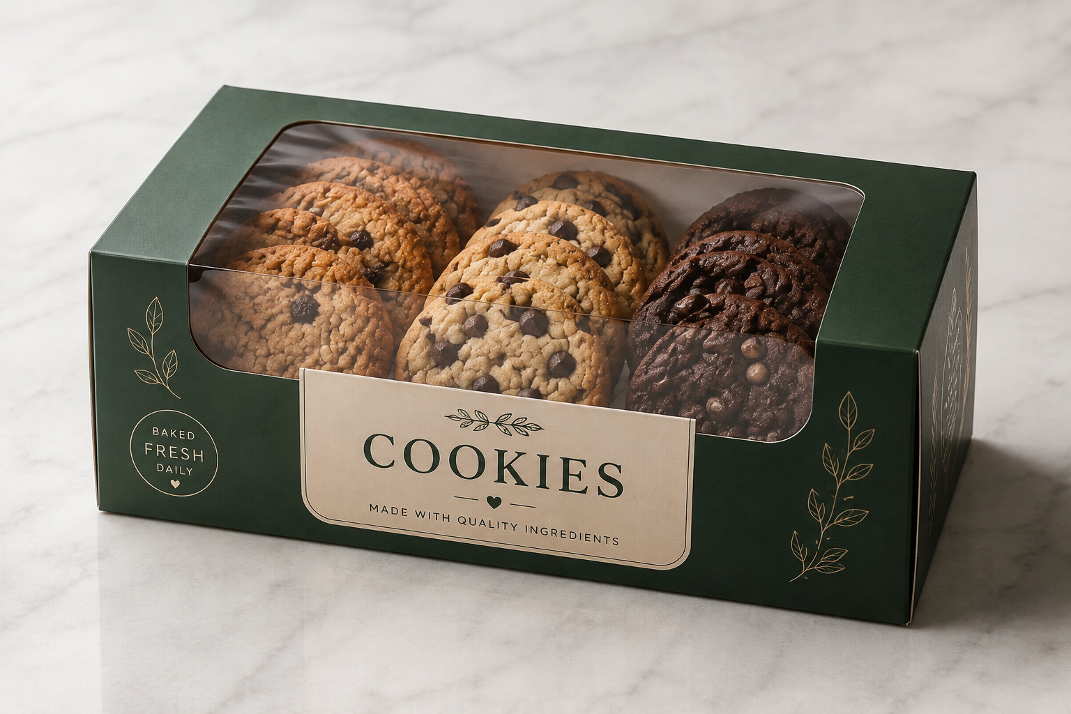 Cookies Box with Window