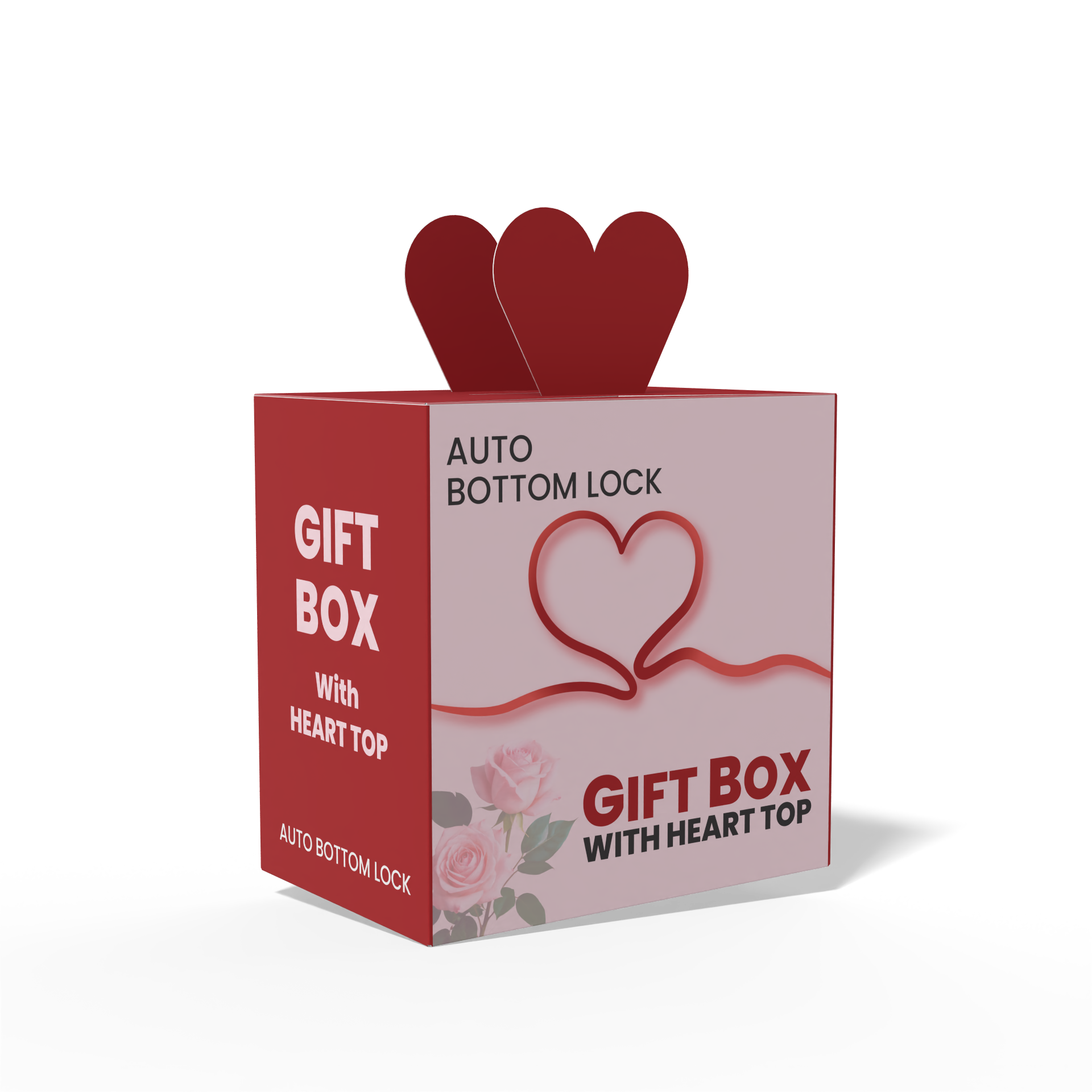 Gift Box With Heart Top